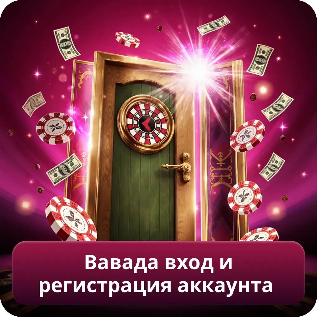 Вавада вход и регистрация аккаунта